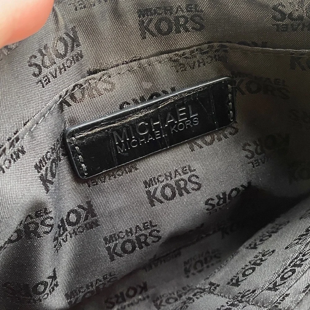 Michael Kors Black Wristlet